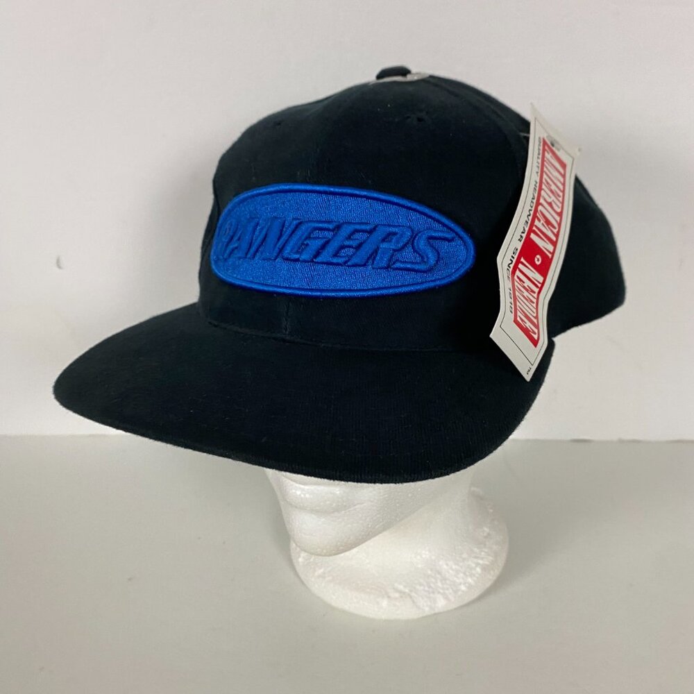NWT Vintage 90s New York Rangers Hat American Needle Snapback Blockhead Hockey